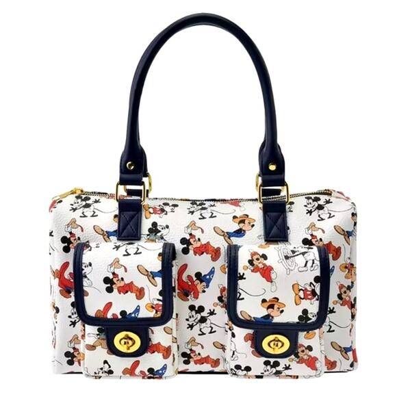 Mickey Mouse Through the Years Handbag New With Tag Authentic WDW Parks - Picture 1 of 16